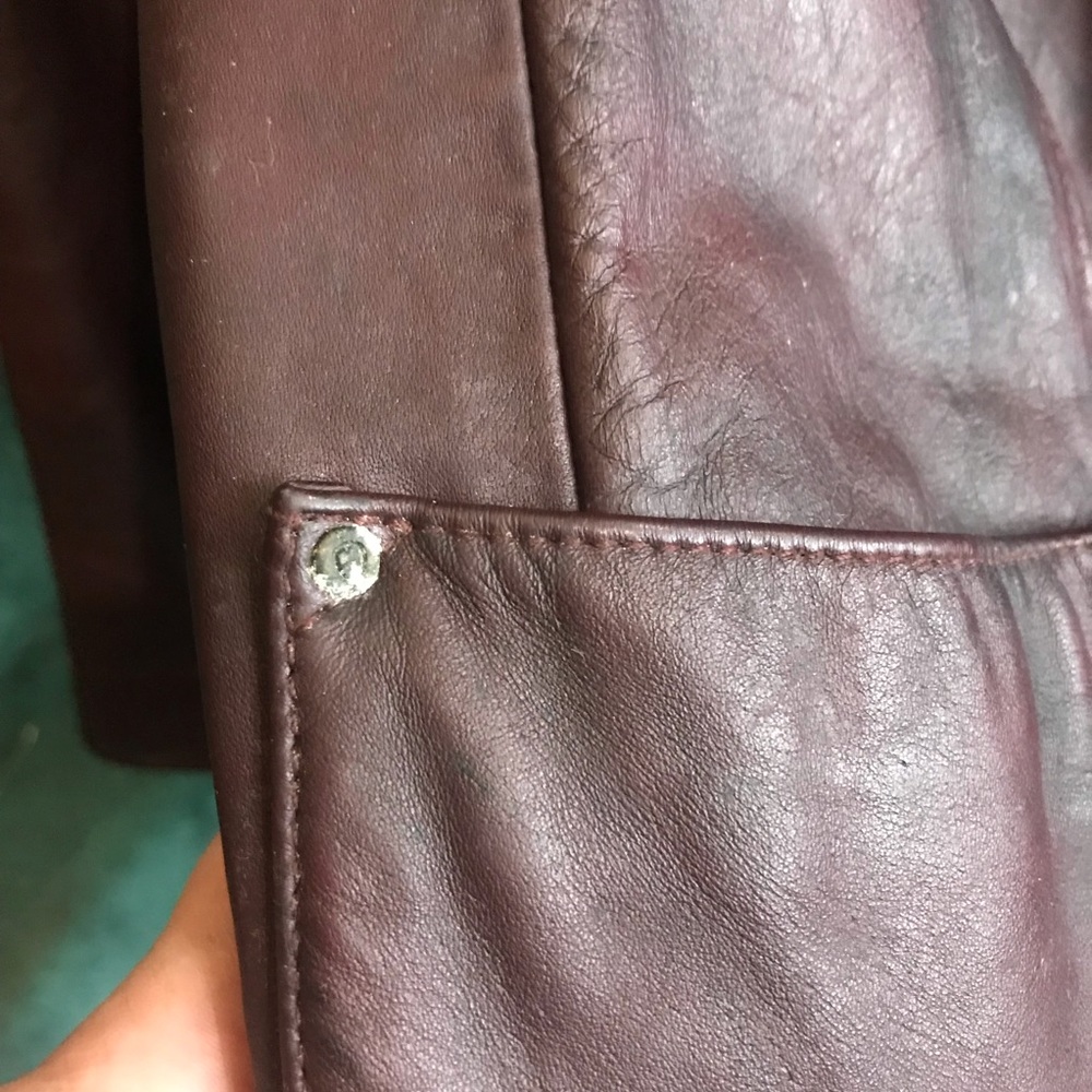 Vintage Entienne Aigner Leather Jacket - Picture 4 of 12